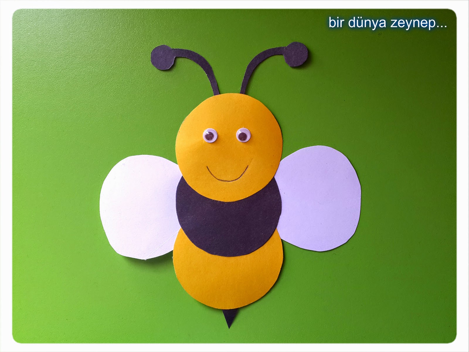 bee craft for preschool (4) « Preschool and Homeschool