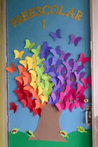 spring classroom door decorations preschool 7