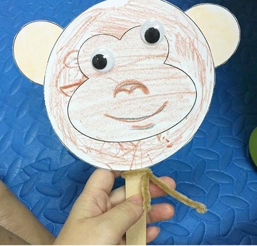 monkey template preschool